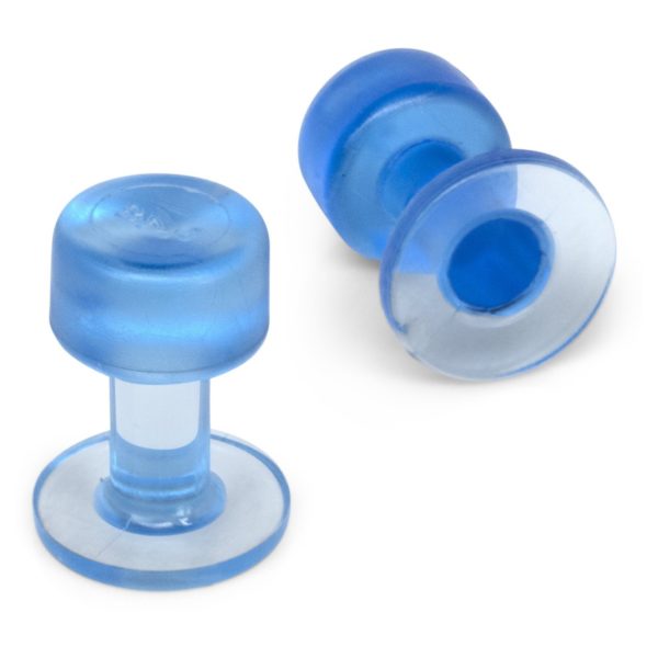 KECO BLACK ICE 15MM SMOOTH ROUND GLUE TAB (5 PACK)