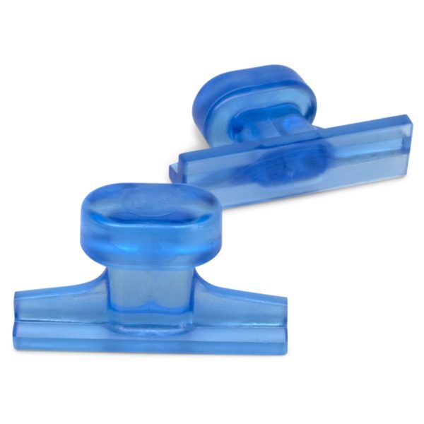 KECO BLACK ICE 38MM SMOOTH WINGED SKINNY GLUE TAB (5 PACK)