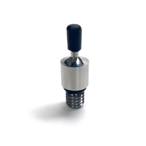 STAINLESS STEEL TIP WITH PLASTIC  PUSH ON CAP 3MM