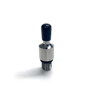 STAINLESS STEEL TIP WITH PLASTIC  PUSH ON CAP 5MM