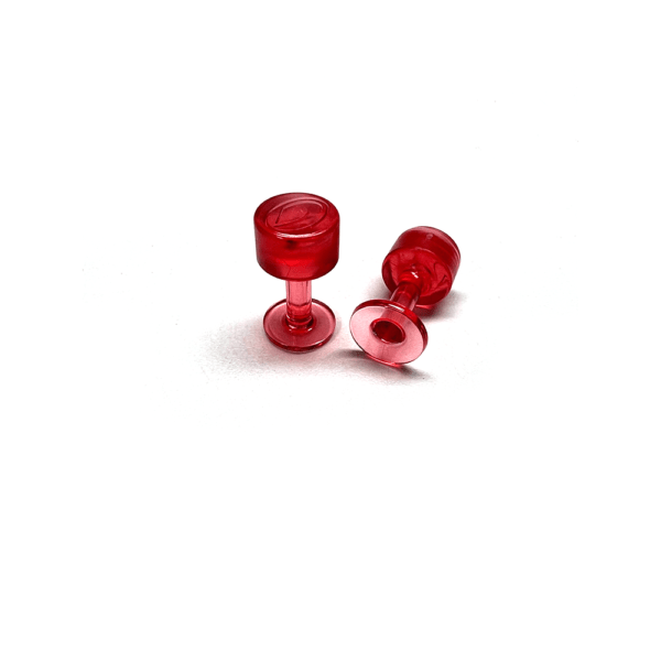 Dentless D Tabs 13mm Red Dot Series 6 Pieces