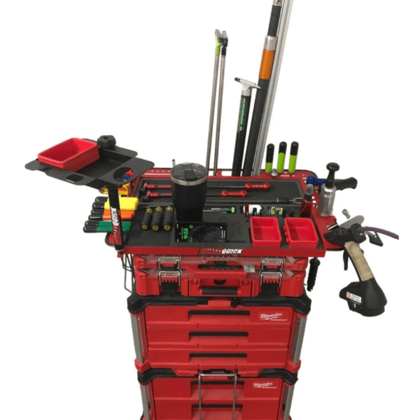 Willey Quick Packout Cart Top Red - Image 3