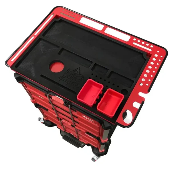 Willey Quick Packout Cart Top Red