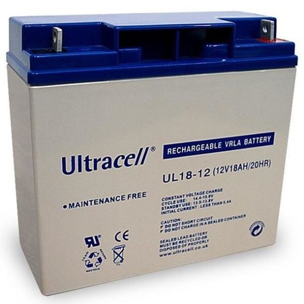 BATTERY  12 VOLT 18 mAH